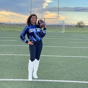 Dallas Cowboys Sparkly Sequin Jacket